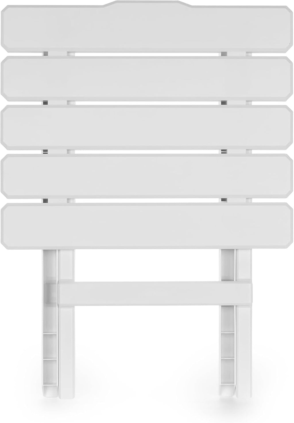White Folding Adirondack Style Outdoor Plastic Table