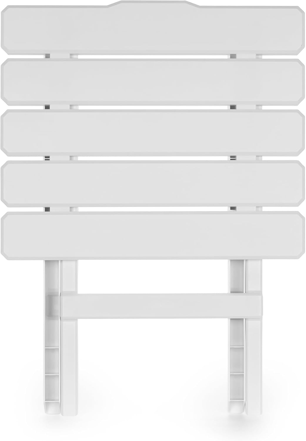 White Folding Adirondack Style Outdoor Plastic Table